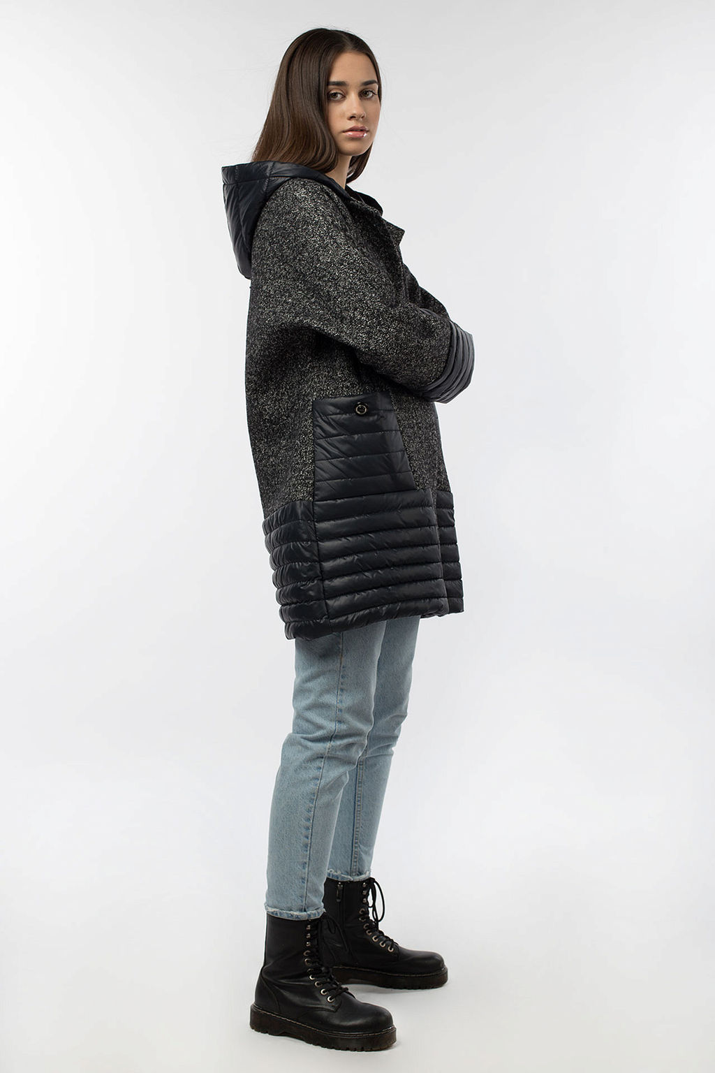 Пальто женское демисезонное - El podio фото 4