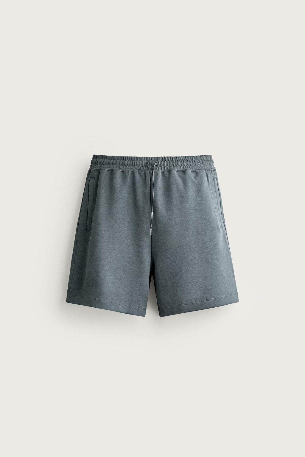 BERMUDA JOGGER RELAXED FIT INTERLOCK / Azul lavado - Zara фото 11