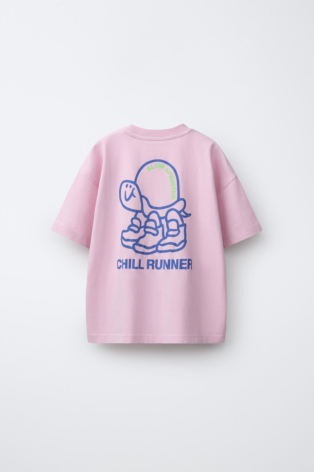 CAMISETA ESTAMPADO CARACOL / Rosa - Zara фото 2