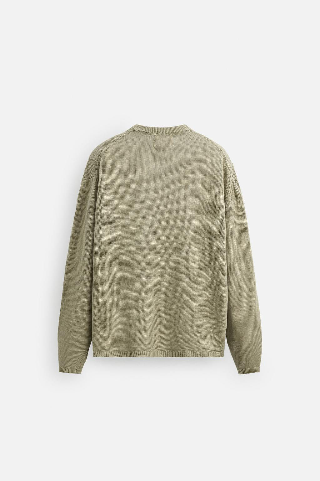 100% LINEN SWEATER - Zara фото 16