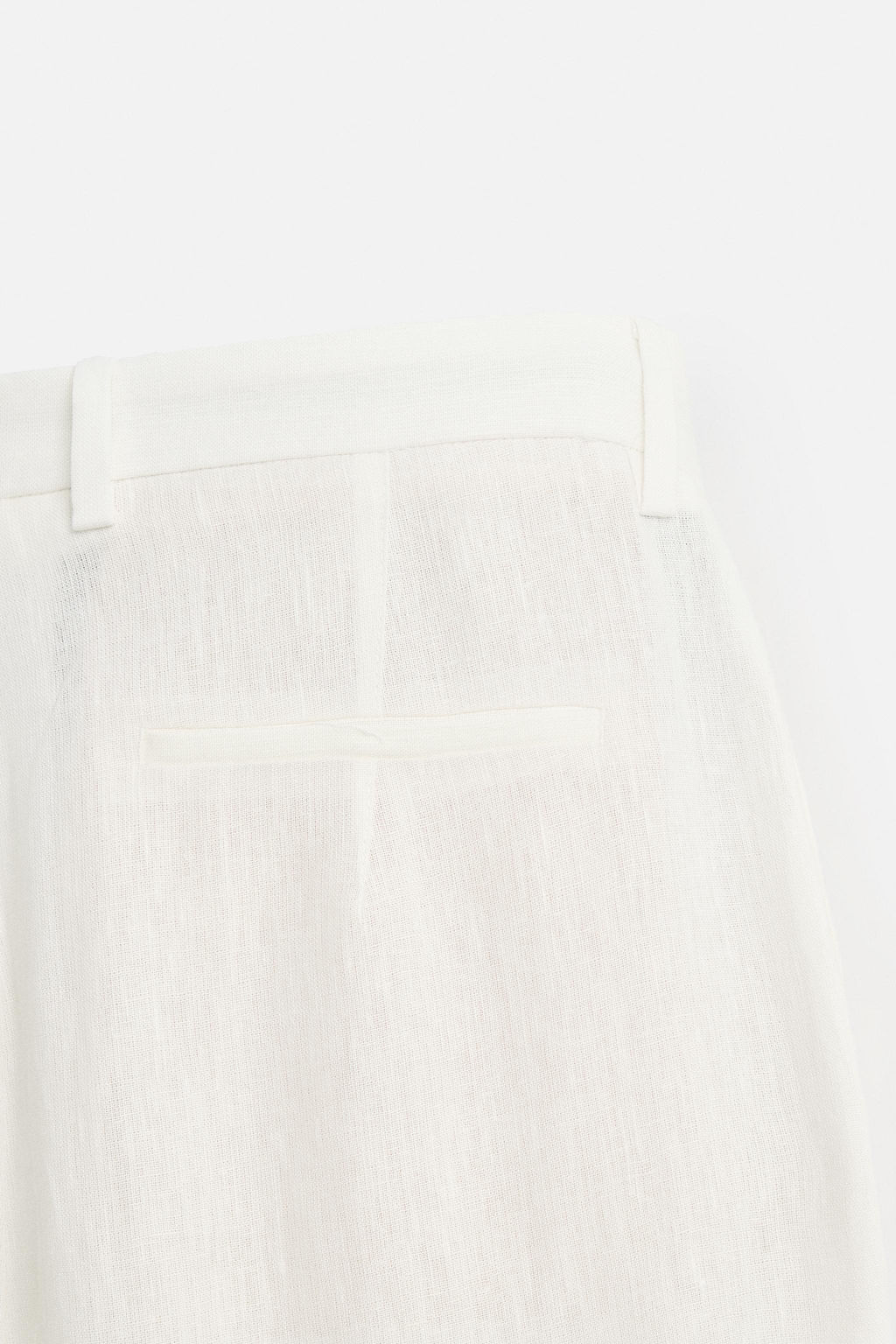 100% LINEN PLEATED TROUSERS - Zara фото 10