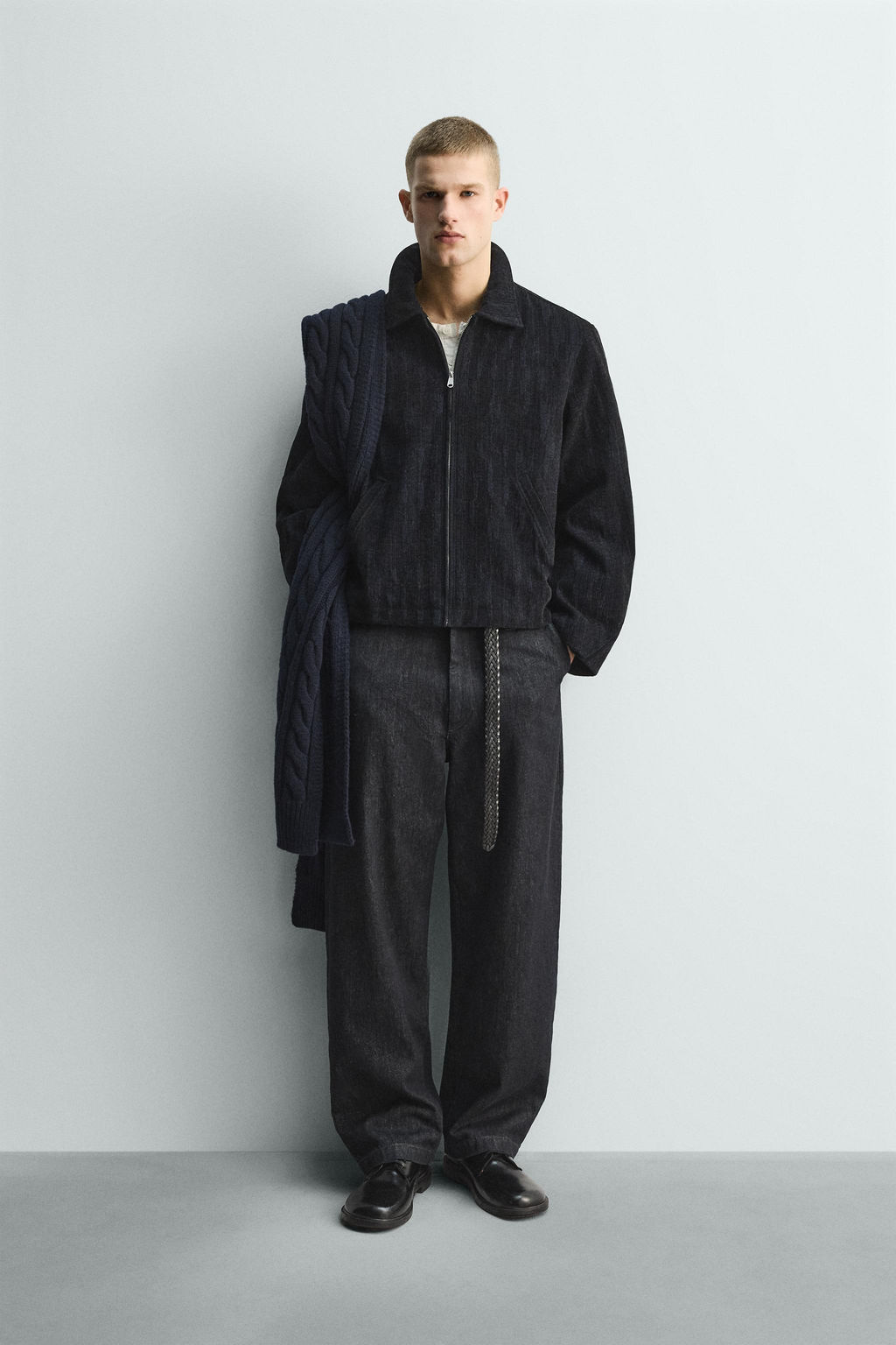 ABSTRACT JACQUARD JACKET