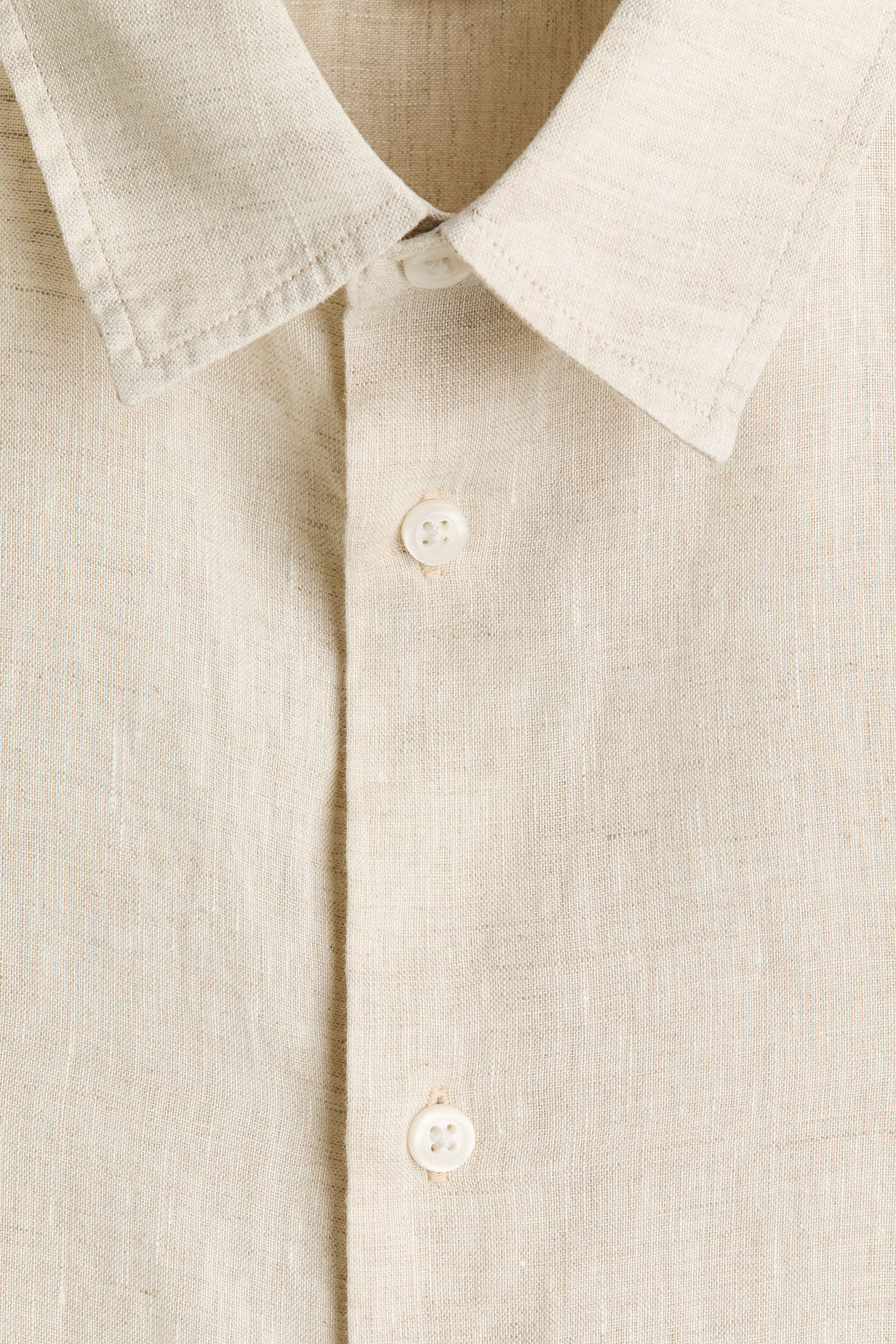 Camisa de lino Relaxed Fit - H&m фото 8