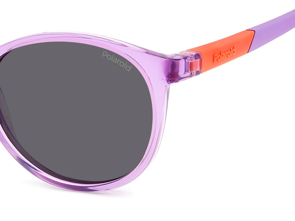Солнцезащитные очки Polaroid Kids PLD 8059/S Фиолетовый, детские  фото 4