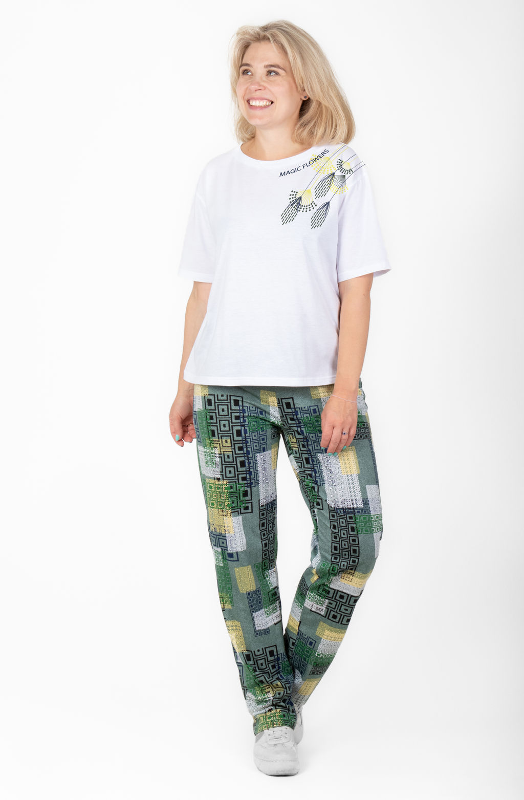 Костюм Рассвет К-290 (46-62) кулирка - Лотос фото 11