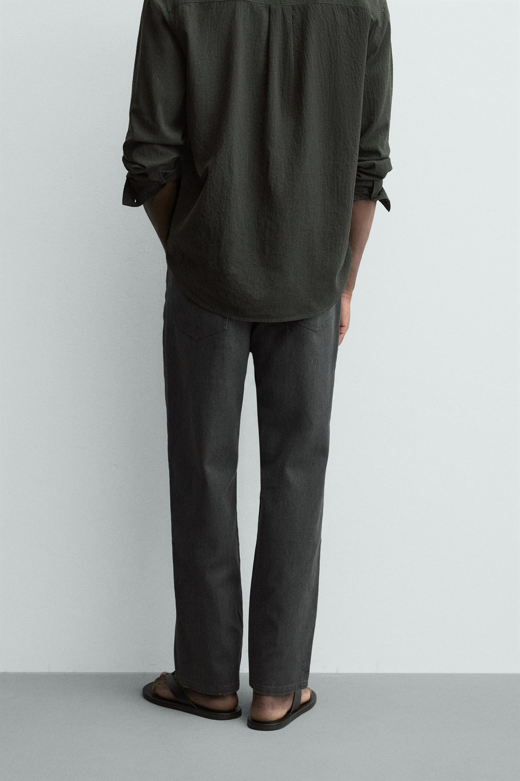 STRAIGHT-LEG JEANS - Zara фото 3