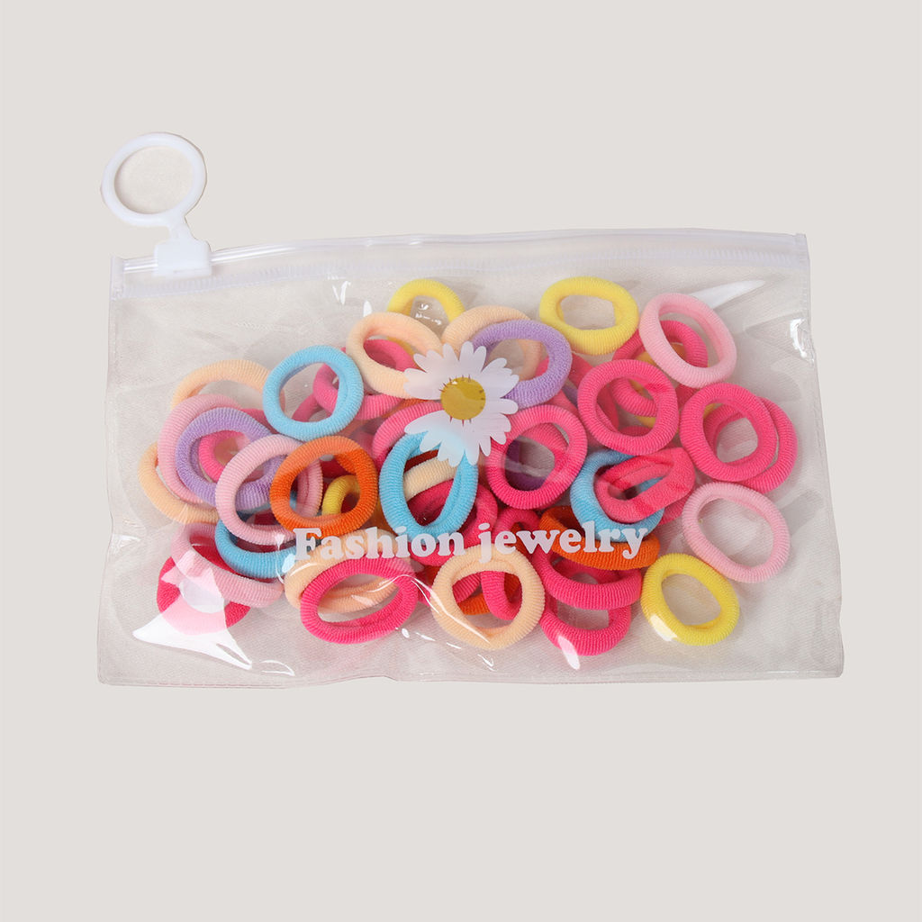 Резинка для волос набор 50 штук / N3033-10 /уп 20/400/