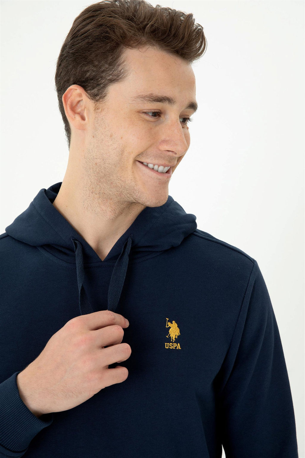 Мужской темно-синий свитшот - U.s. polo assn фото 2