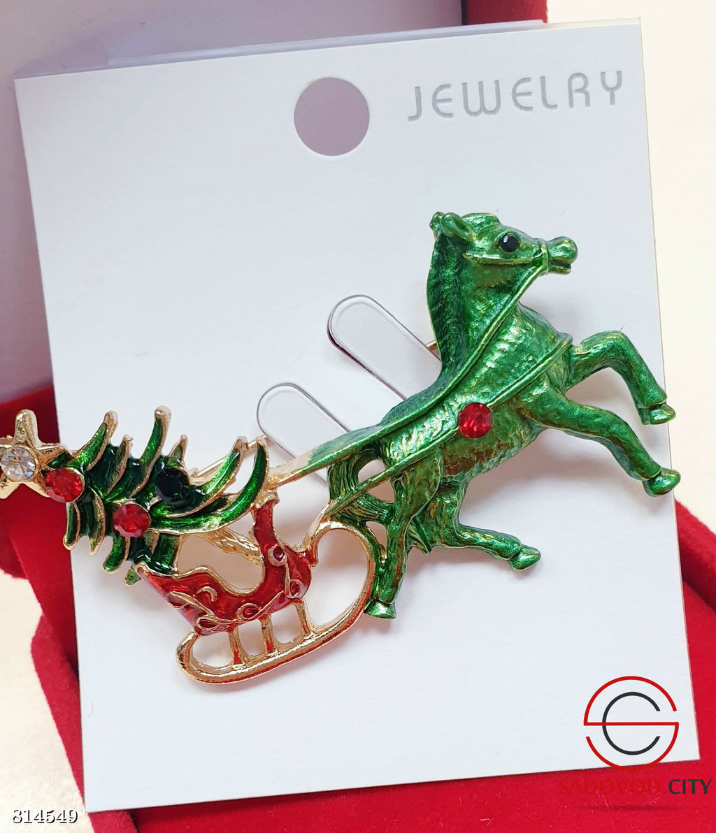 Брошь лошадь символ 2026 года