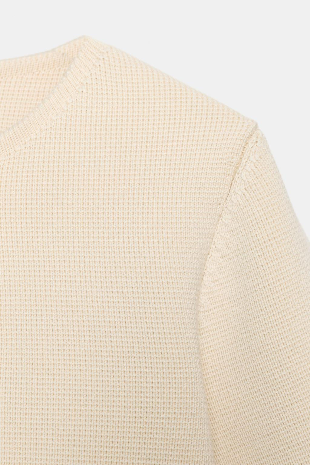 SHORT KNIT CARDIGAN - Zara фото 16