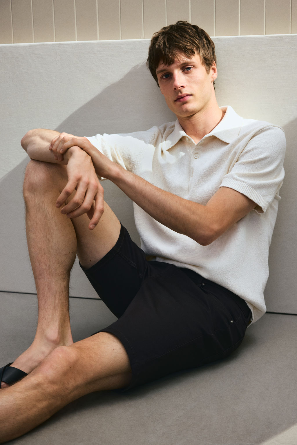 Pantal?n corto de sarga Regular Fit - H&m фото 9