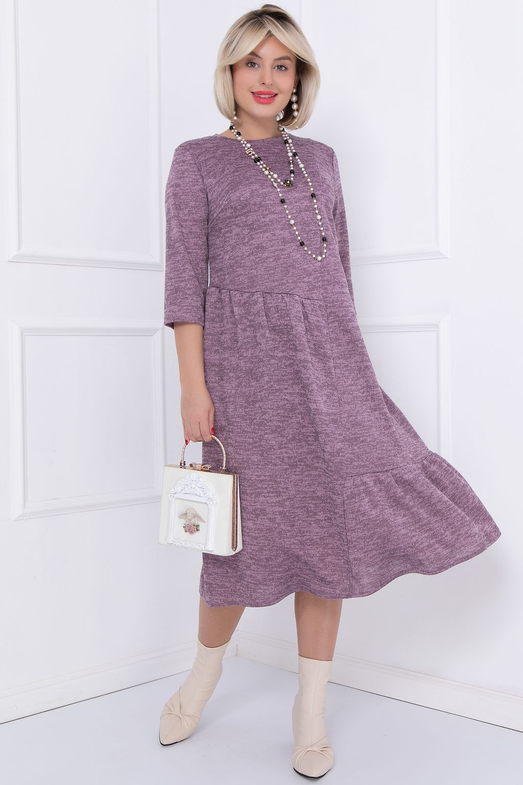 Платье Bellovera 4П5721 розовый