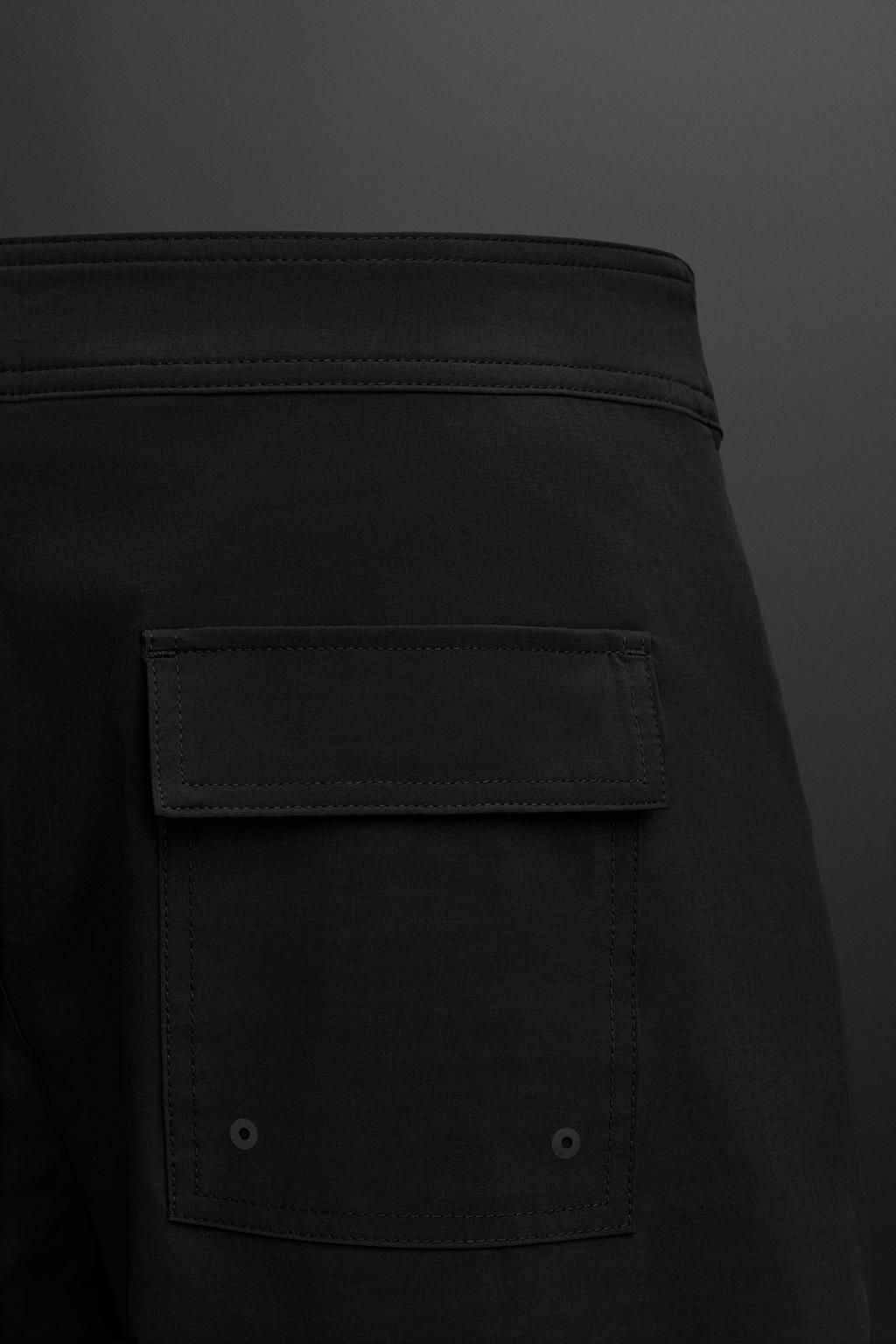 SURF BOARD SHORTS WITH POCKET - Zara фото 5