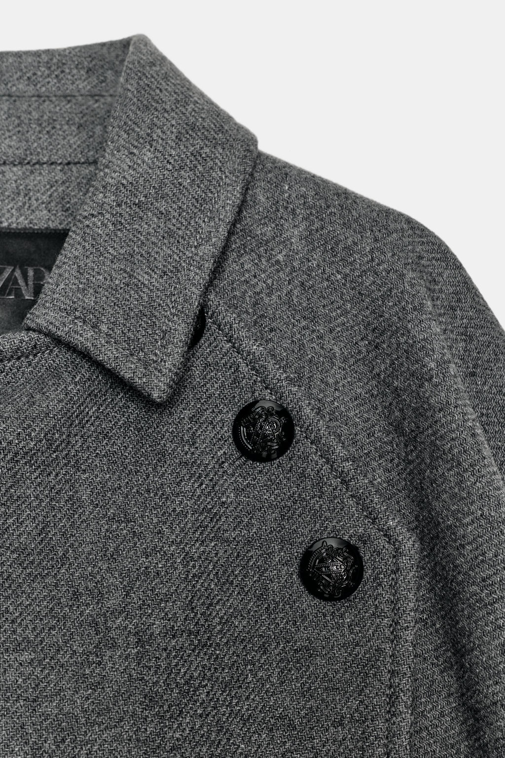 ZW COLLECTION WOOL BLEND CAPE LIMITED EDITION - Zara фото 20