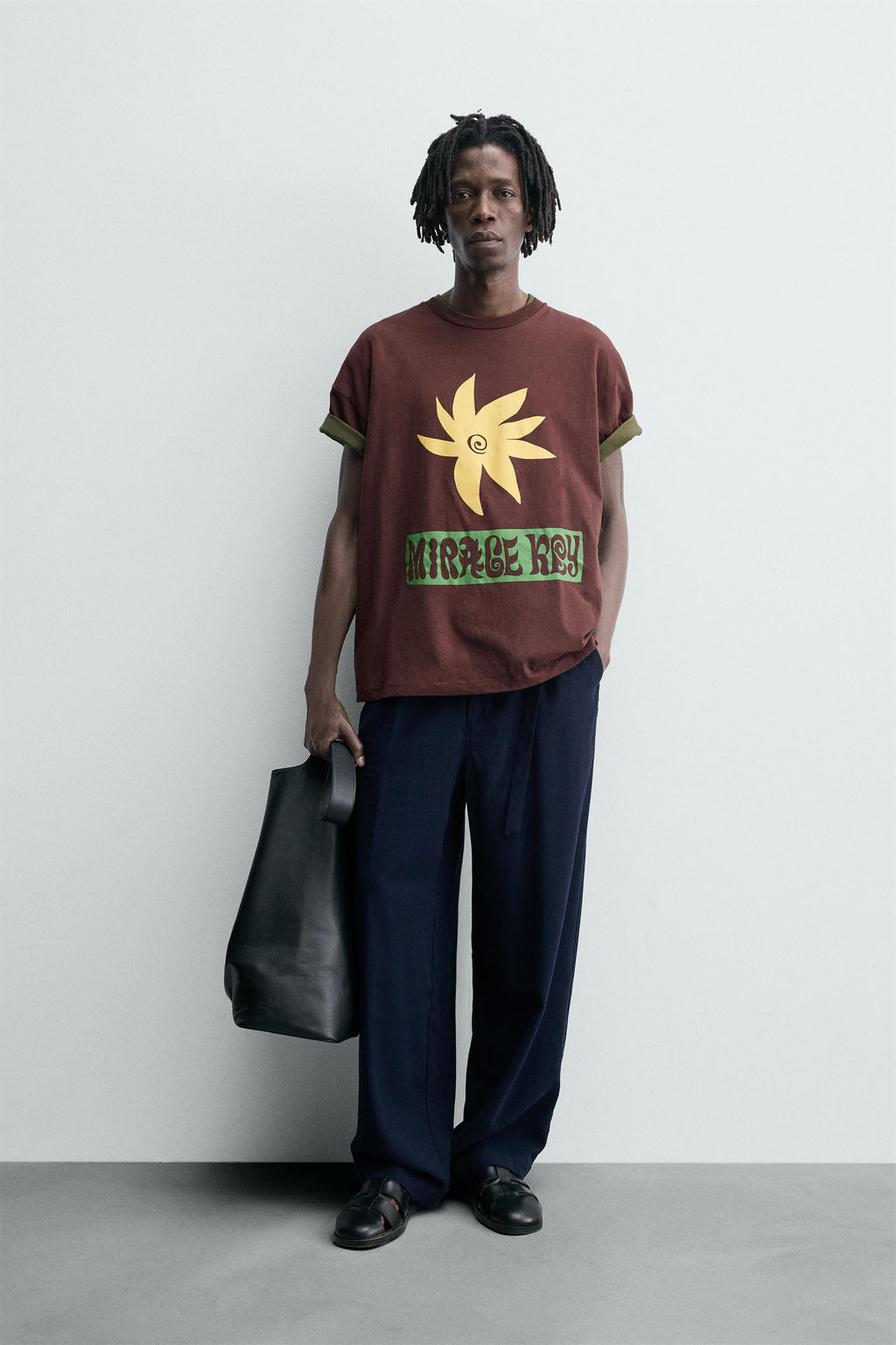 SLOGAN PRINT T-SHIRT
