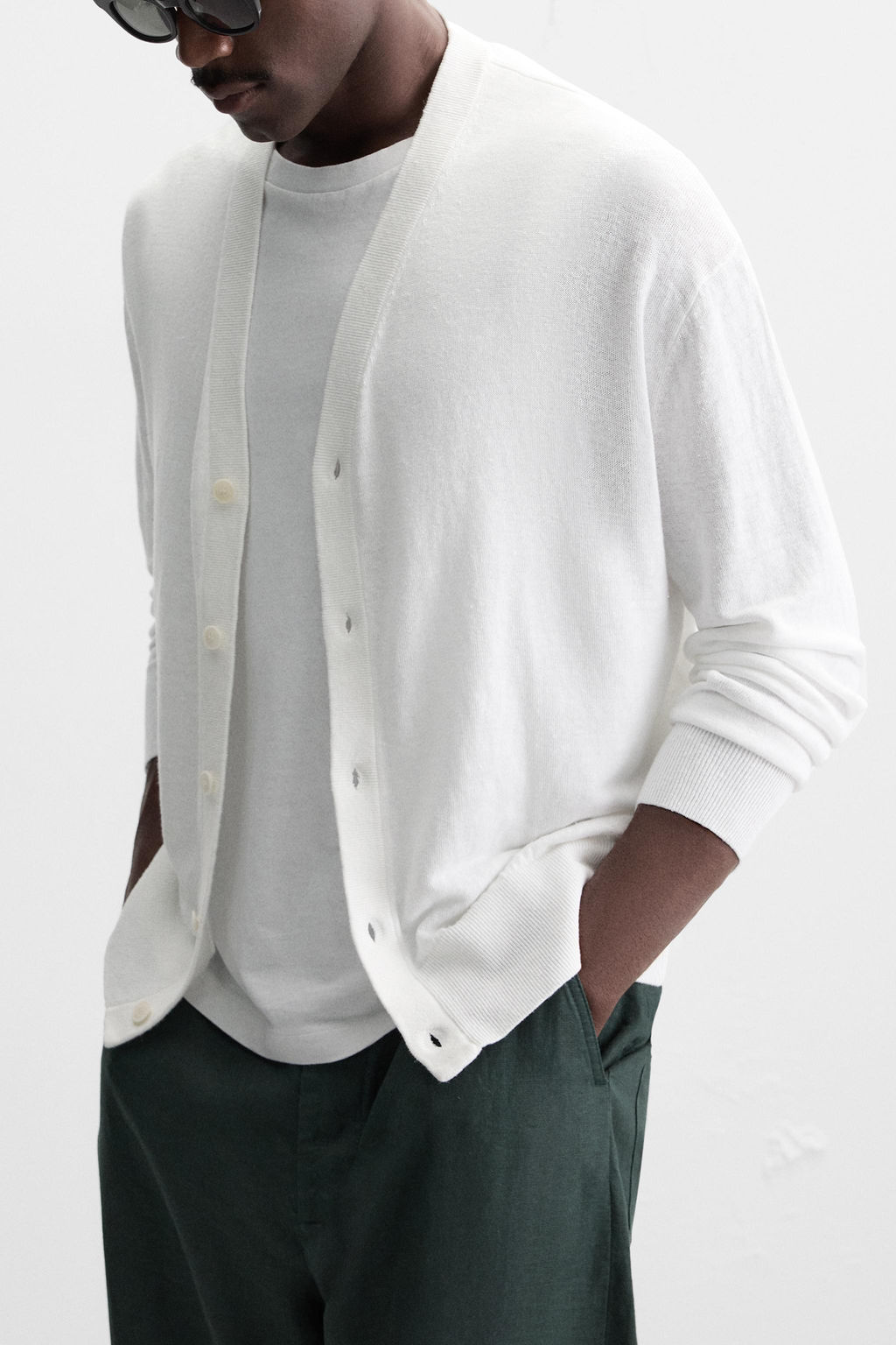 100% HEMP CARDIGAN - Zara фото 8