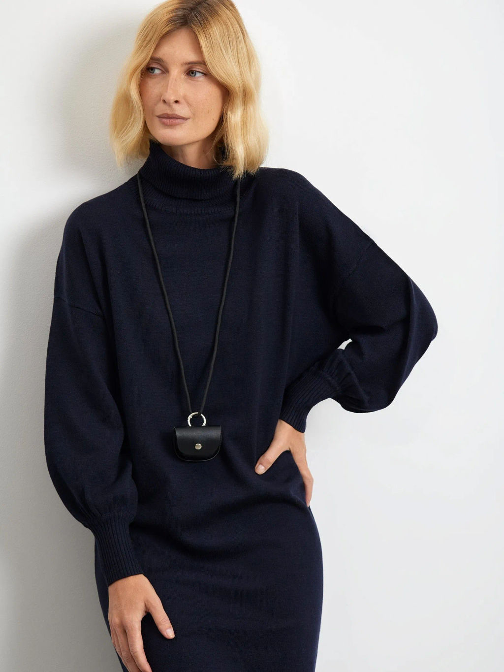 Мягкое платье с шерстью - Emka фото 4