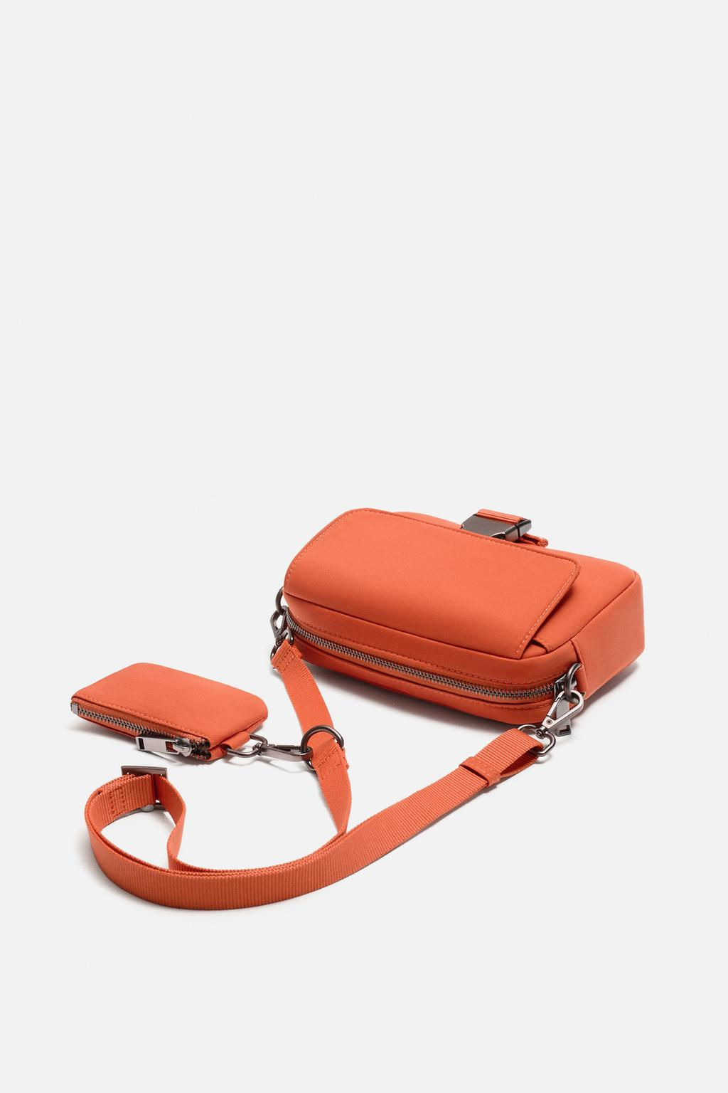 NYLON CROSSBODY BAG - Zara фото 3