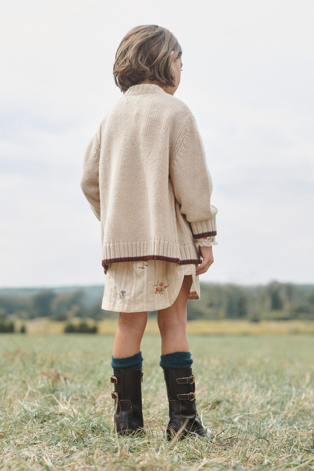 100% WOOL KNIT CARDIGAN LIMITED EDITION - Zara фото 3