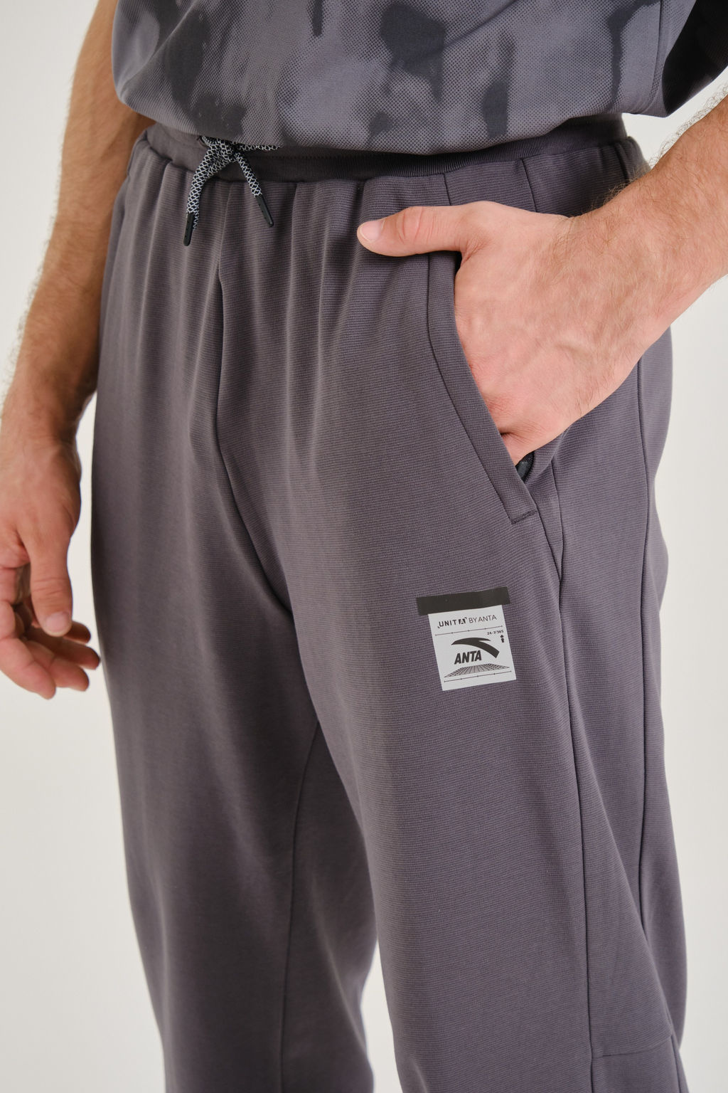 Брюки трикотажные Серый