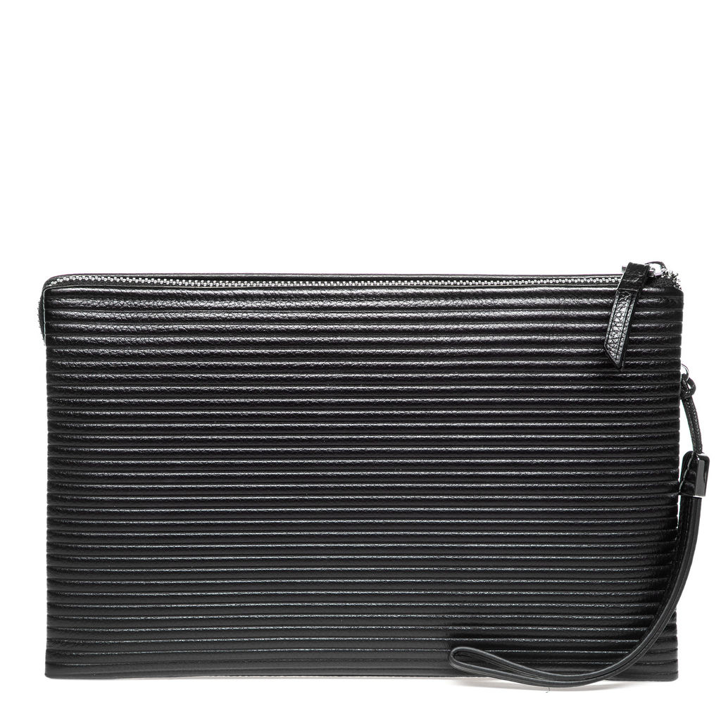 88615 black, мужской кожаный клатч Barcelo Biagi