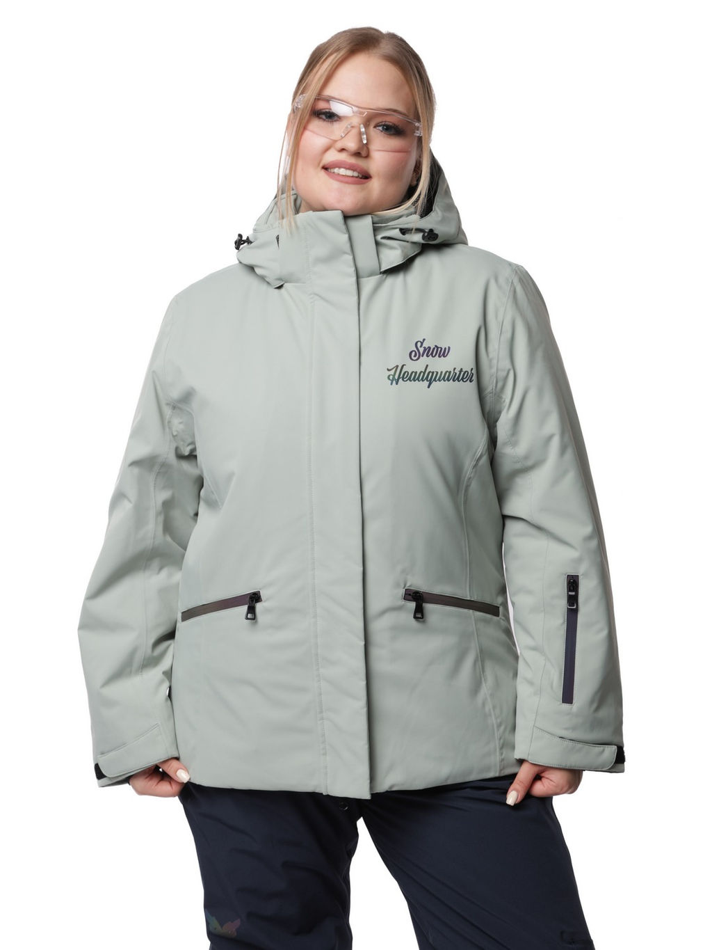 Костюм VKB-0218 Сиреневый - Snow headquarter фото 24