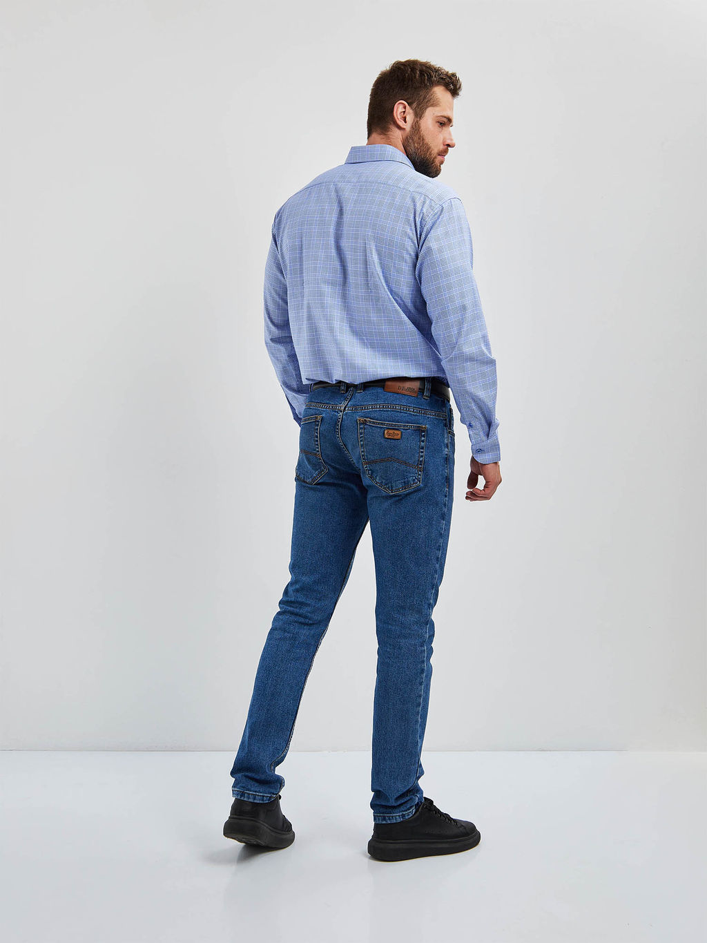 Сорочка мужская длинный рукав GREG 215/111/4561/1p