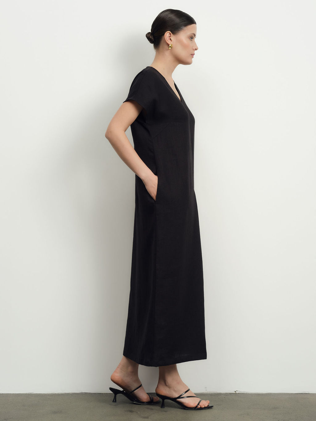 Платье женское 52114-ПЛ чёрное