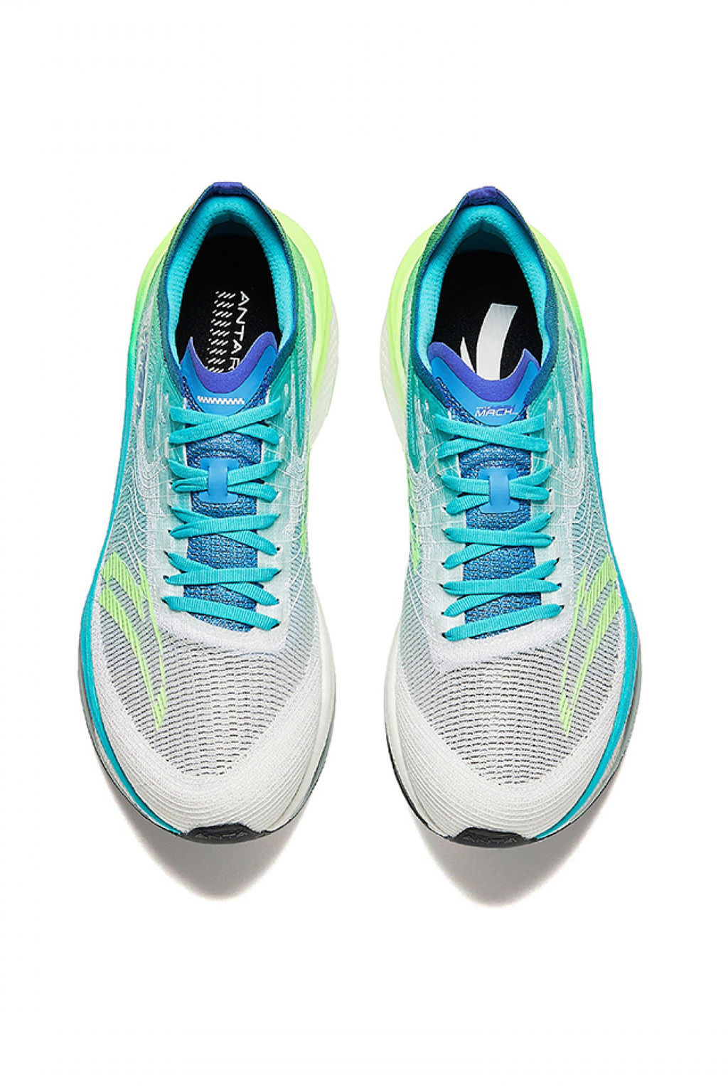 Кроссовки для бега Белый/Синий/Зеленый MACH 4 PRO - Anta фото 3