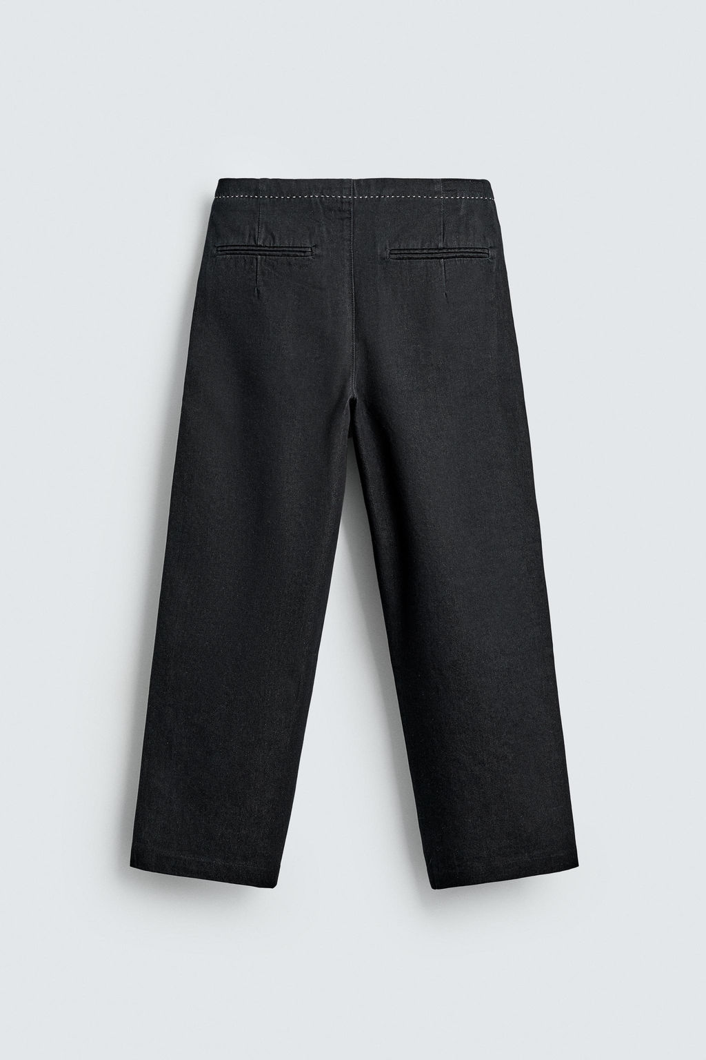 PANTAL?N CHINO DENIM PESPUNTES CONTRASTE / ?ndigo - Zara фото 9