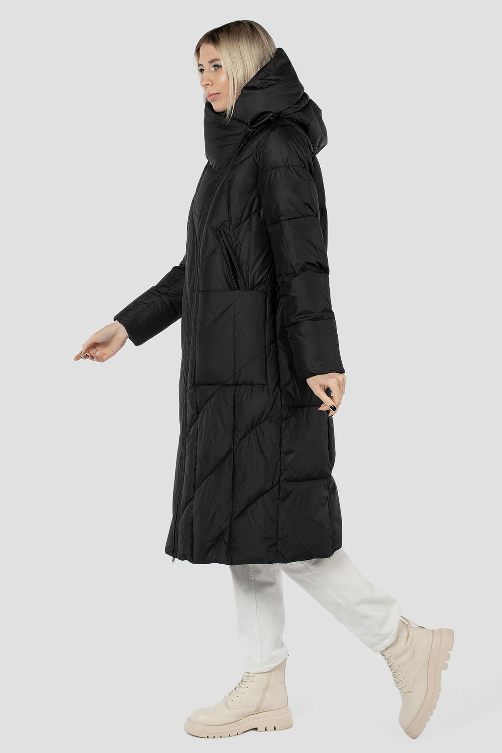 Куртка женская зимняя (Холлофайбер 300) - Империя пальто фото 33