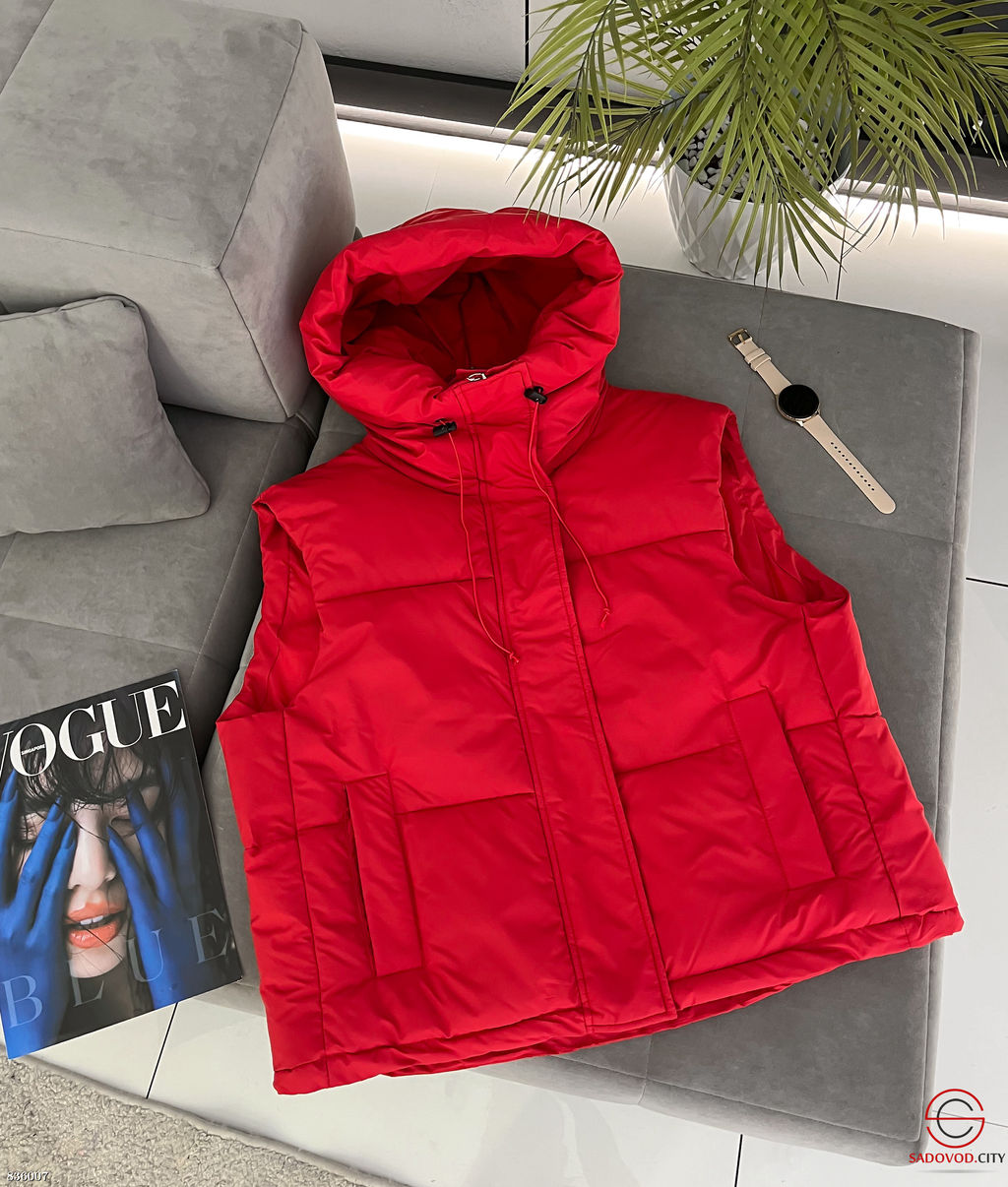 Жилетка женская с капюшоном - Bruno фото 3