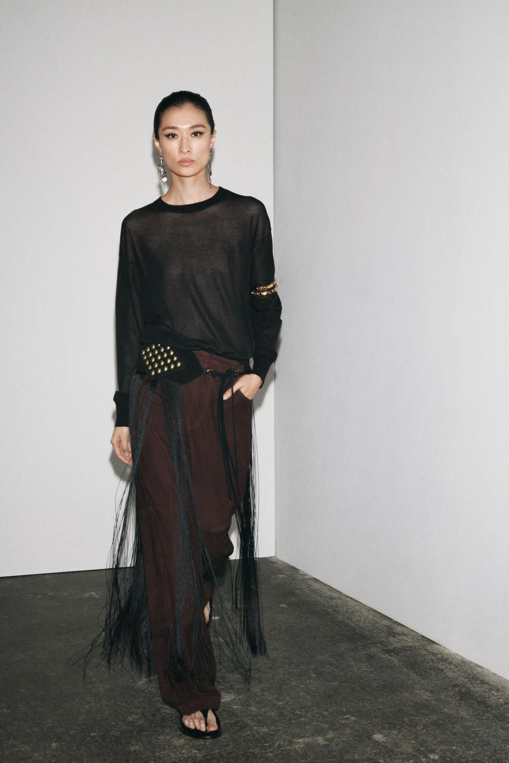 EXTRA-FINE KNIT TOP - Zara фото 2