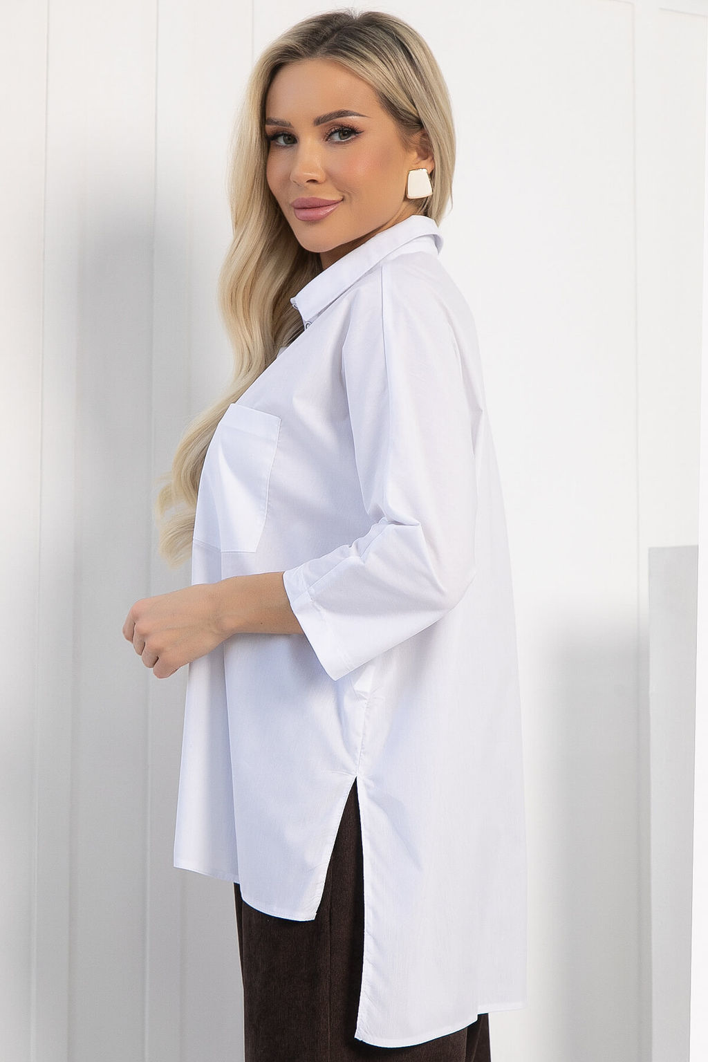 Рубашка Навсегда в сердце (белая) Б12863-10М - Lt collection фото 4