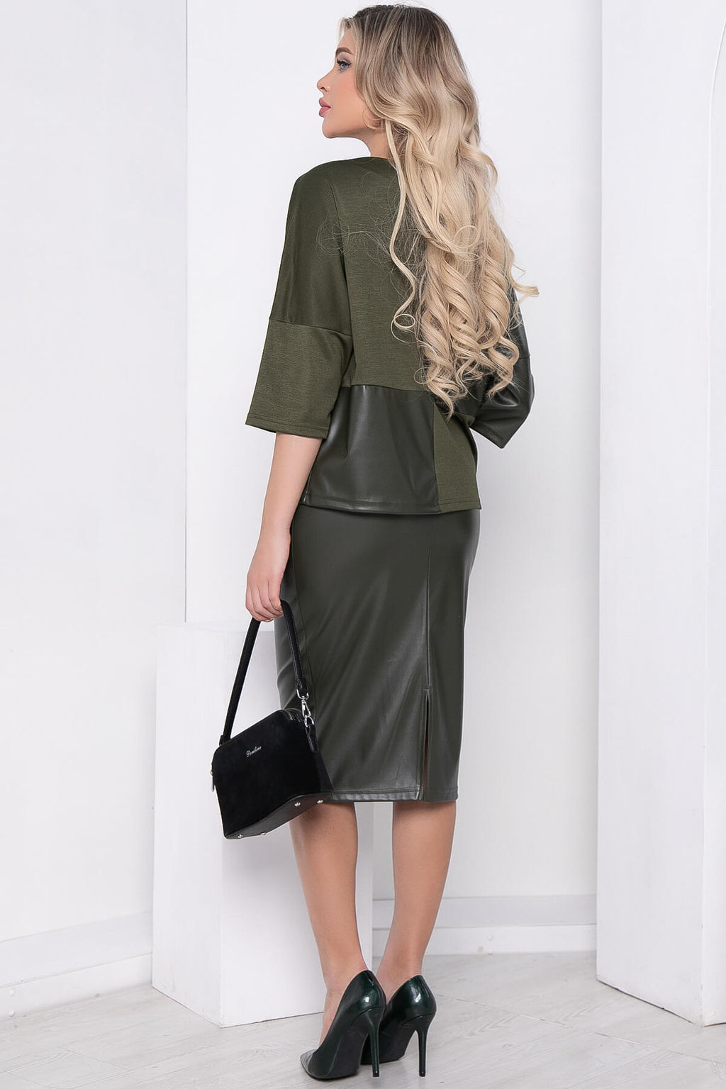 Юбка из экокожи - Lt collection фото 11