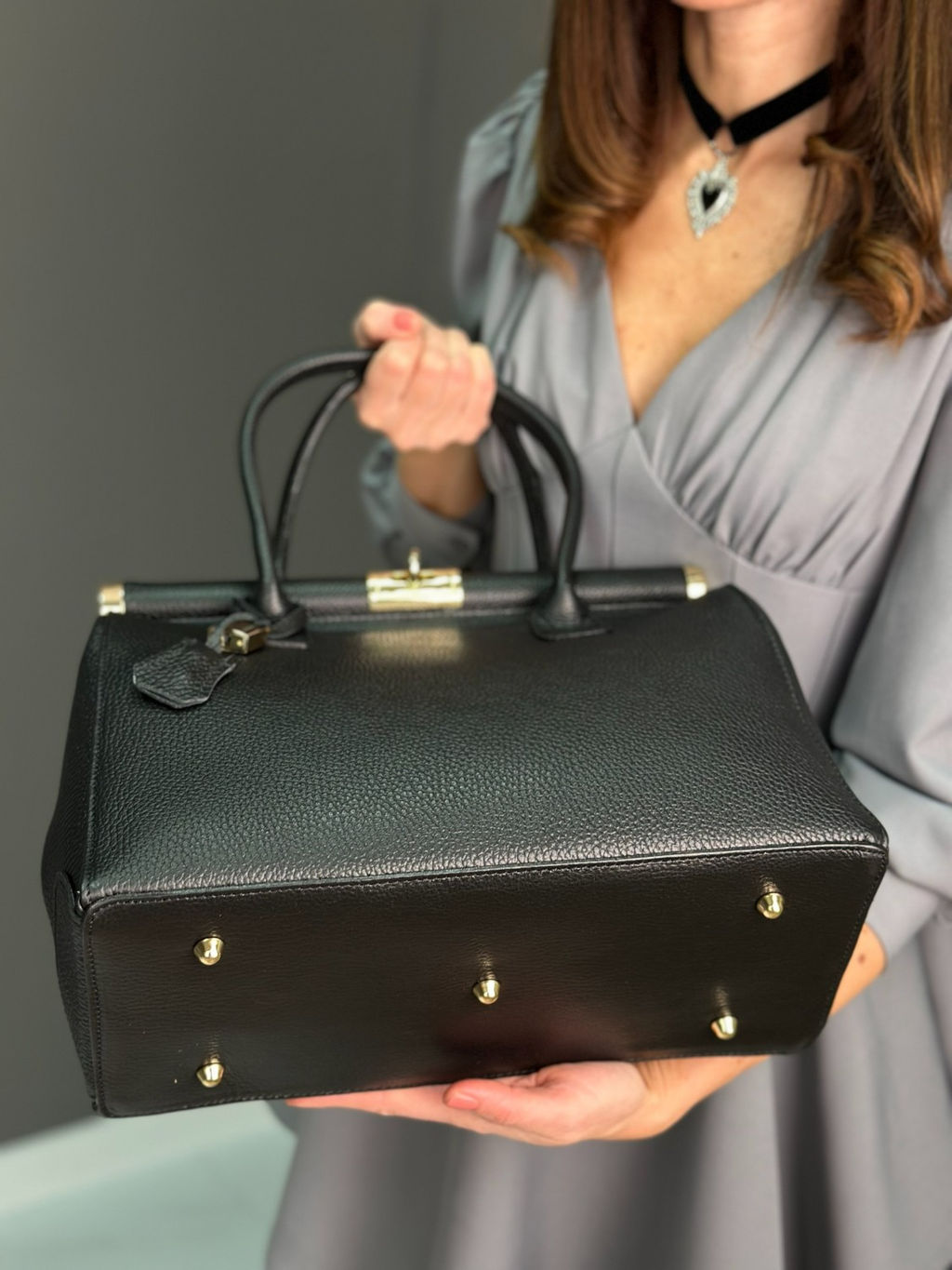 Сумка женская из телячьей кожи