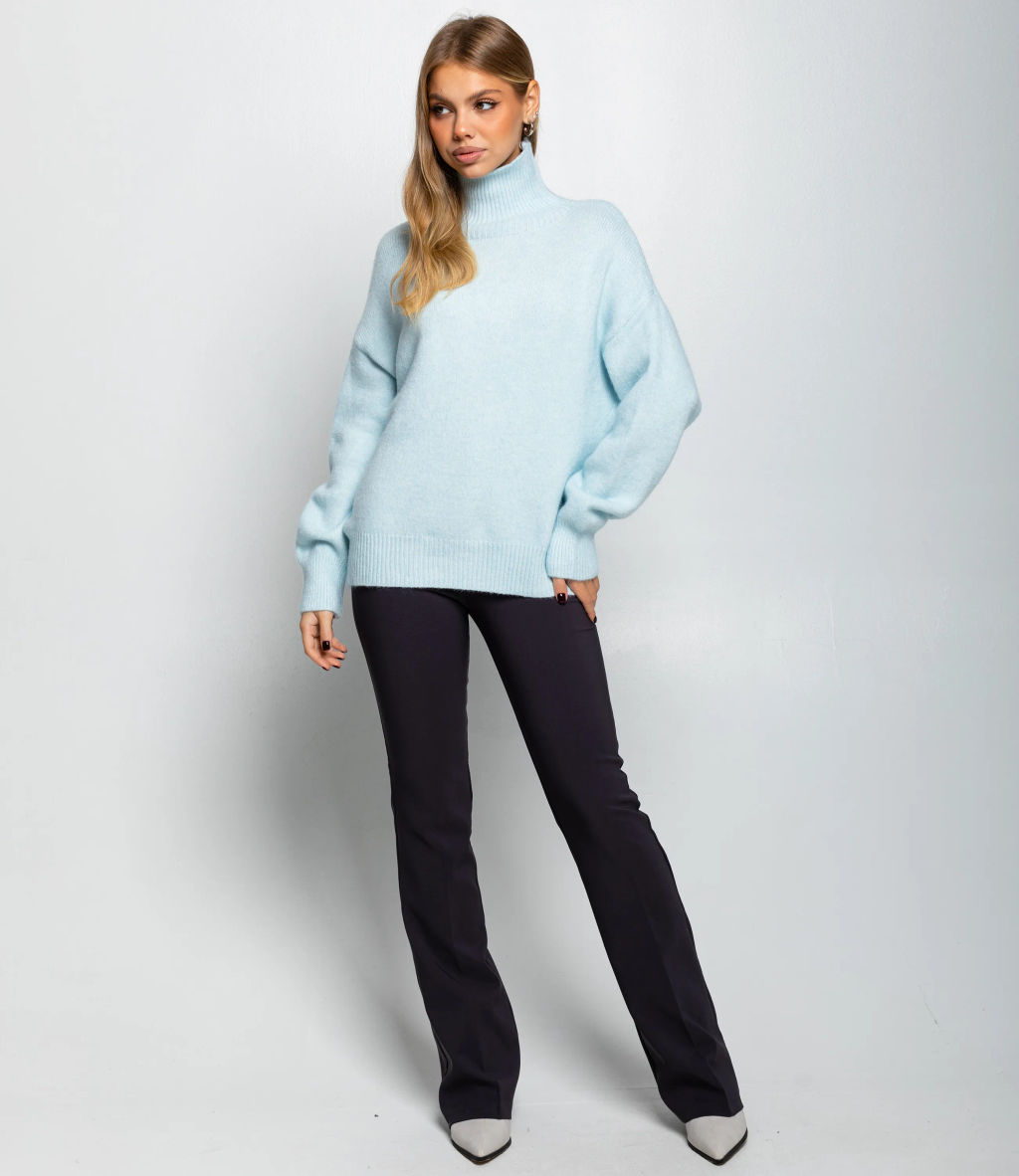 Свитер #КТ2587 (1), голубой - Dommod фото 4