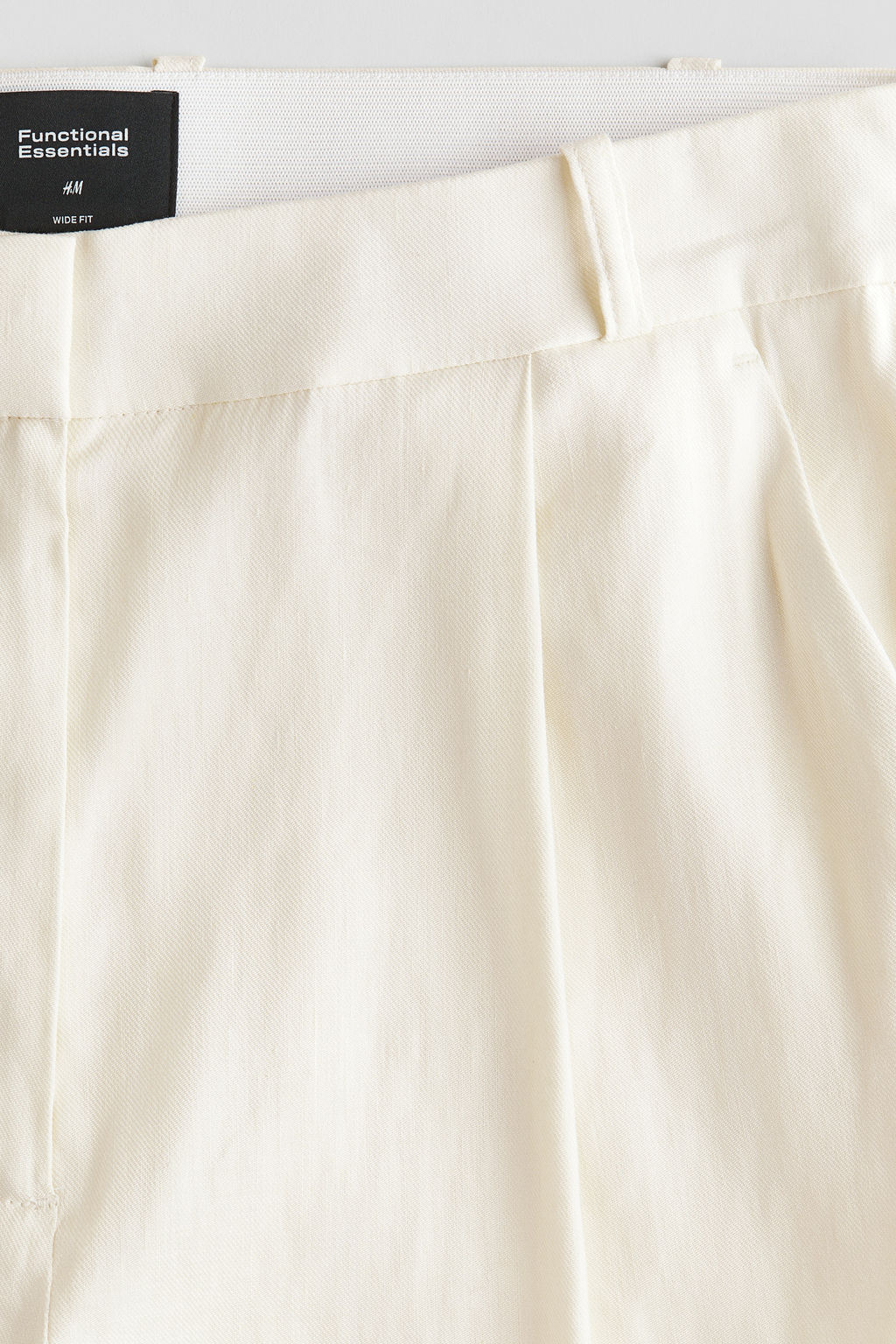 Pantal?n sastre amplio en mezcla de lino Easy Care - H&m фото 11