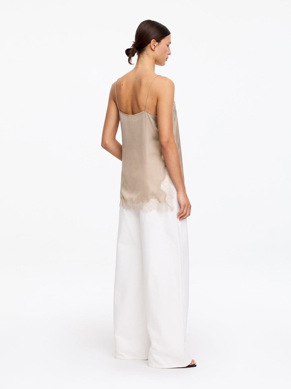 Top de tirantes con detalle de encaje - H&m фото 4