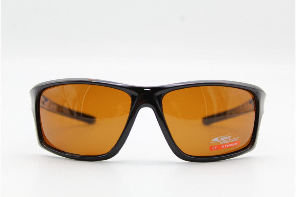 Солнцезащитные очки Serit Polarized 306 C2 КОРИЧНЕВЫЕ