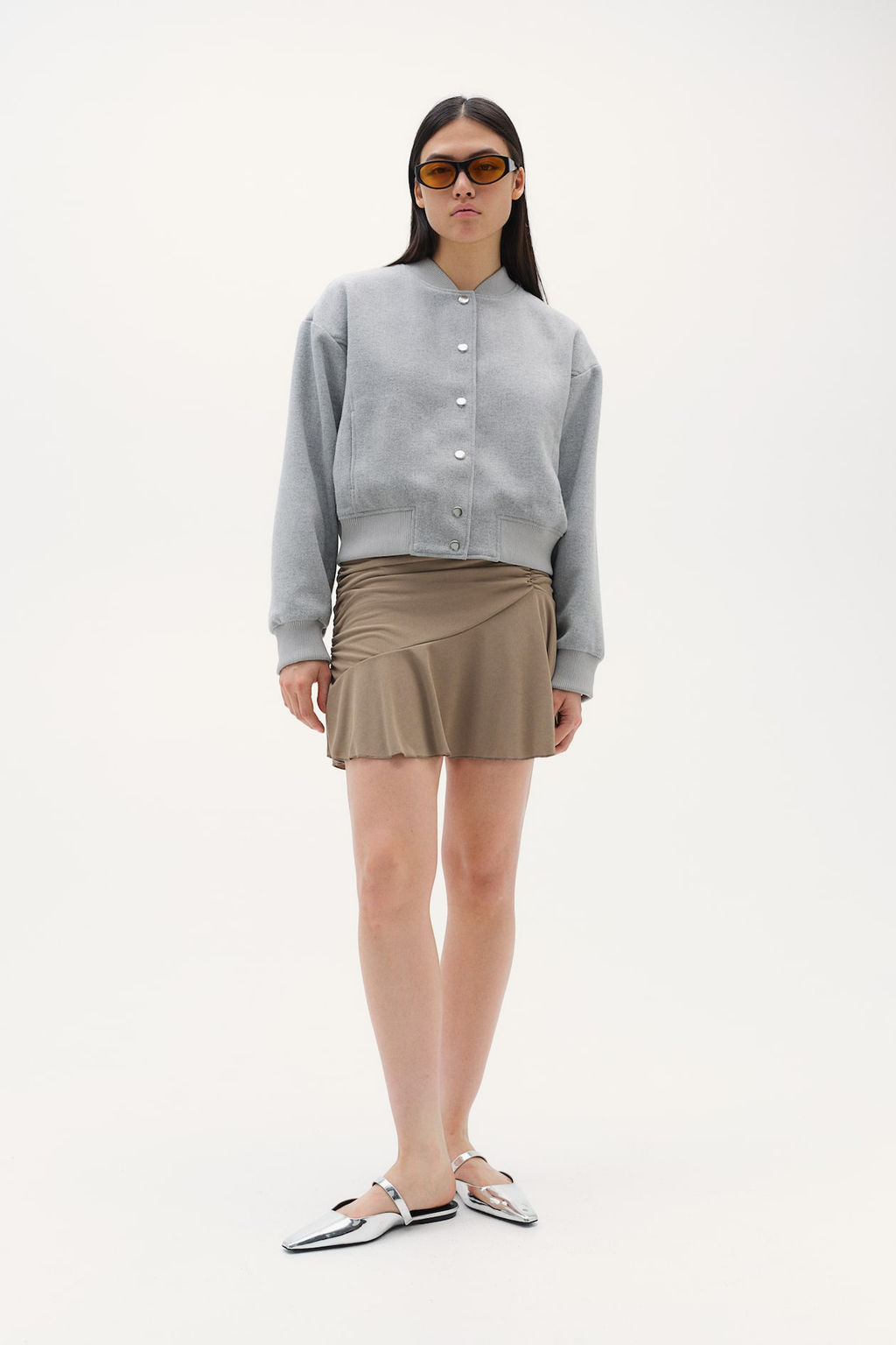 Cazadora bomber afieltrada - H&m фото 3