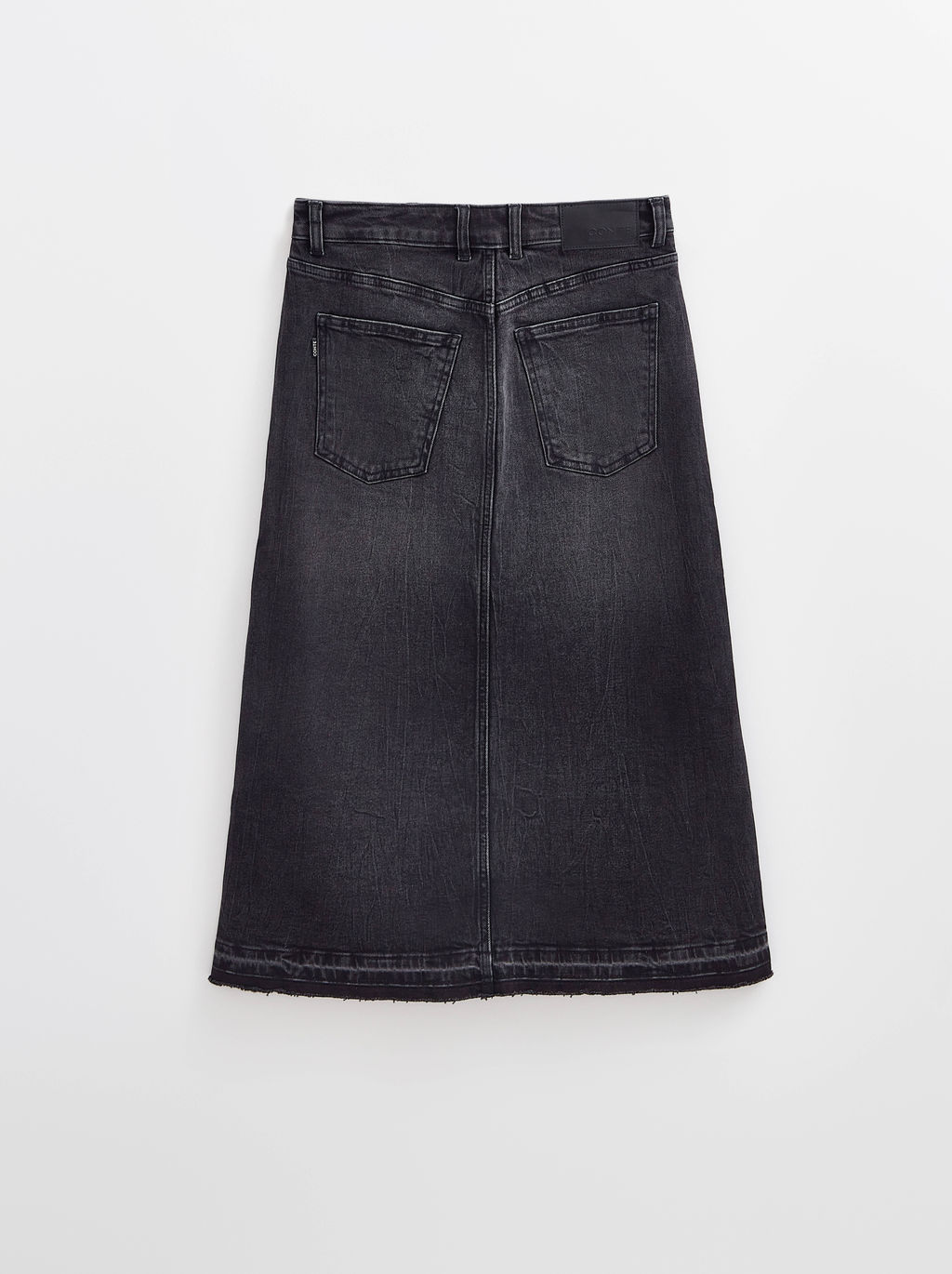 CONTE CON-686 Юбка джинсовая женская washed black