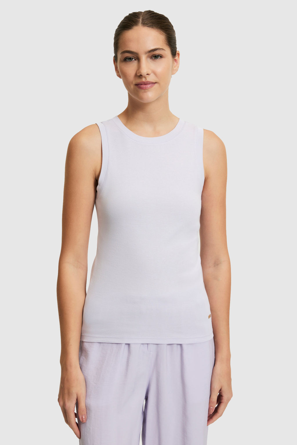 Kad_n Lila Bisiklet Yaka Basic Ti__rt - U.s. polo assn фото 3