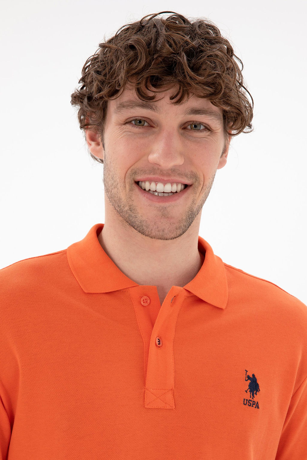 Erkek Slim Fit Polo Yaka Nar _i_e_i Basic Ti__rt Sepette S_rpriz _ndirim - U.s. polo assn фото 2
