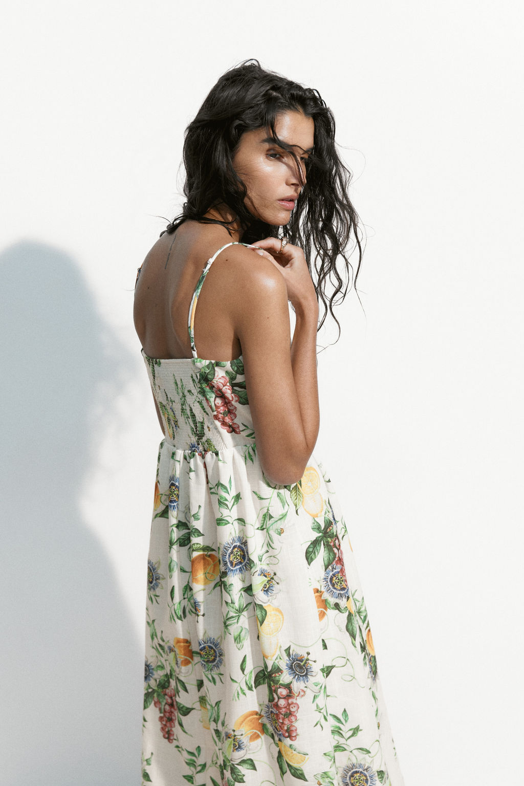Vestido midi con tirantes finos - H&m фото 9
