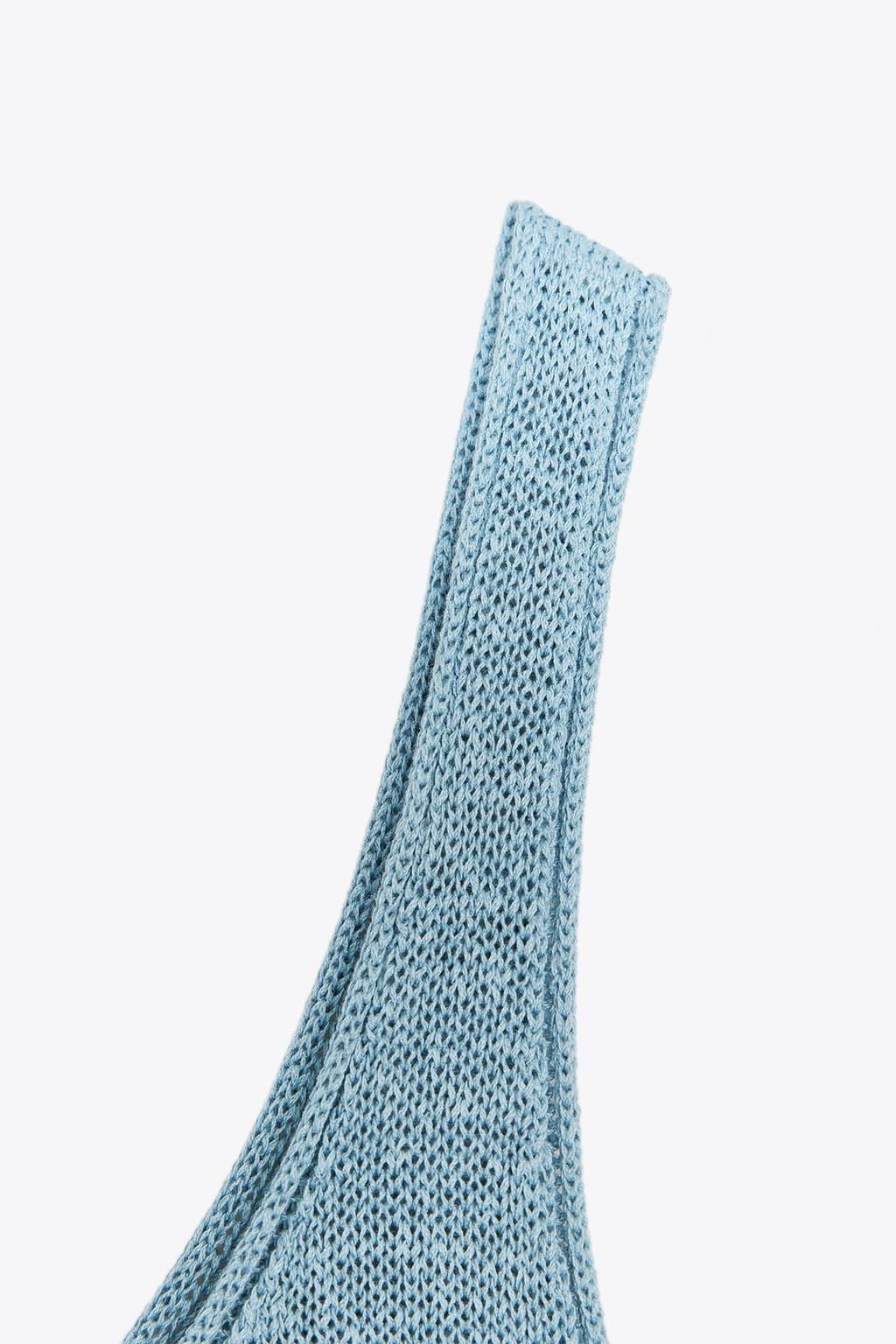 LINEN BLEND KNIT TOP - Zara фото 22