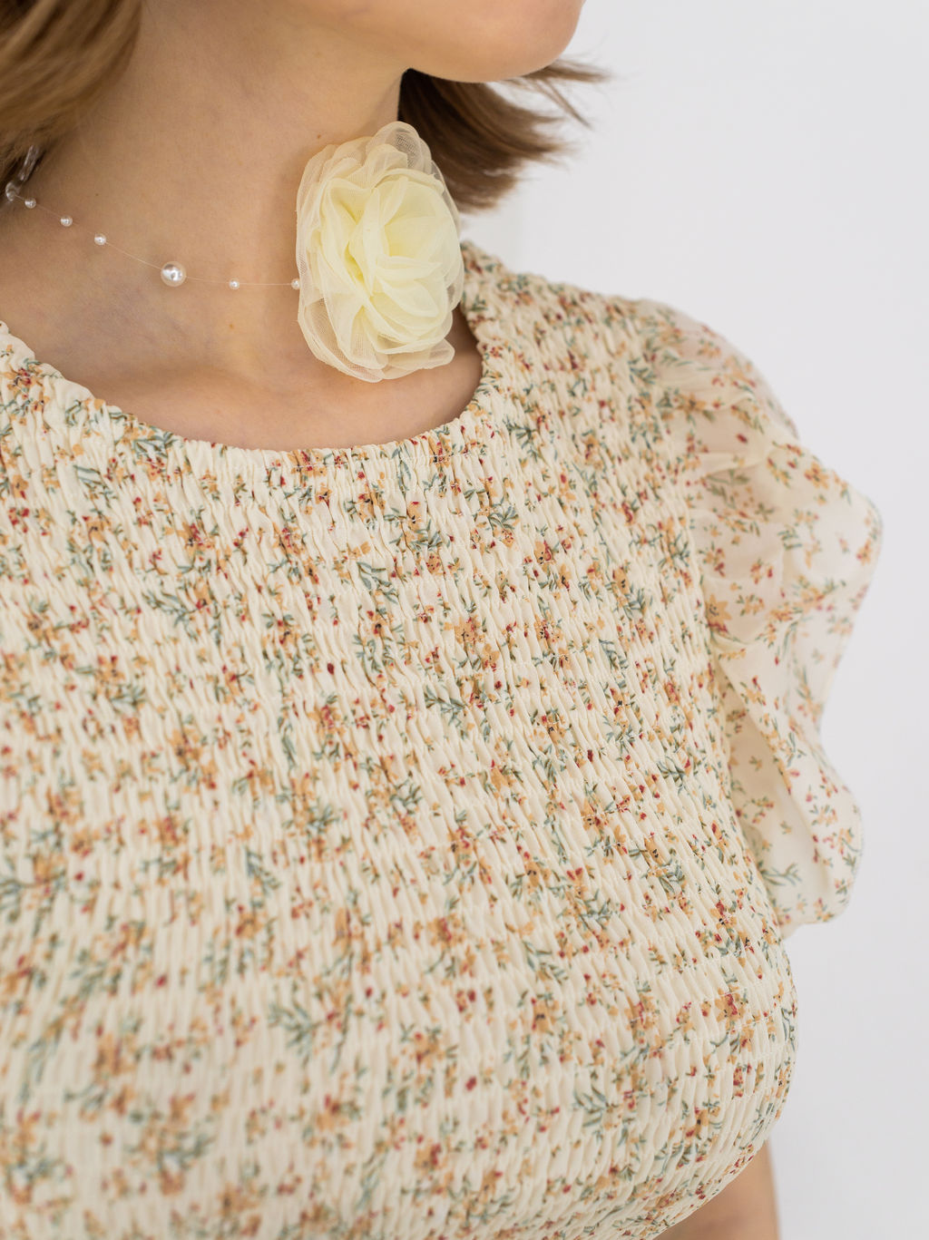 Платье Шерон (молочный) - Nadi bordo фото 7