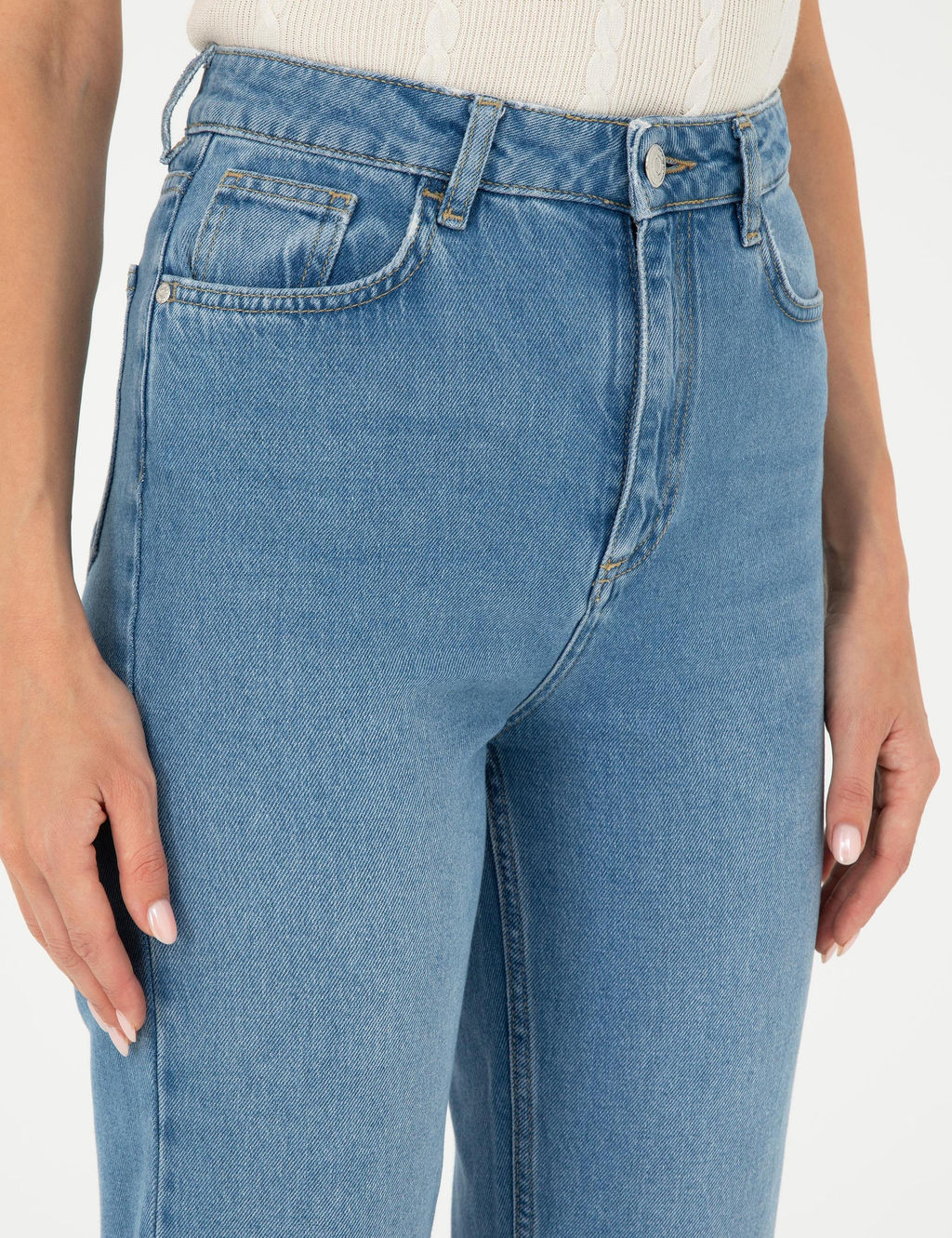A__k Mavi Mom Fit Jean Pantolon