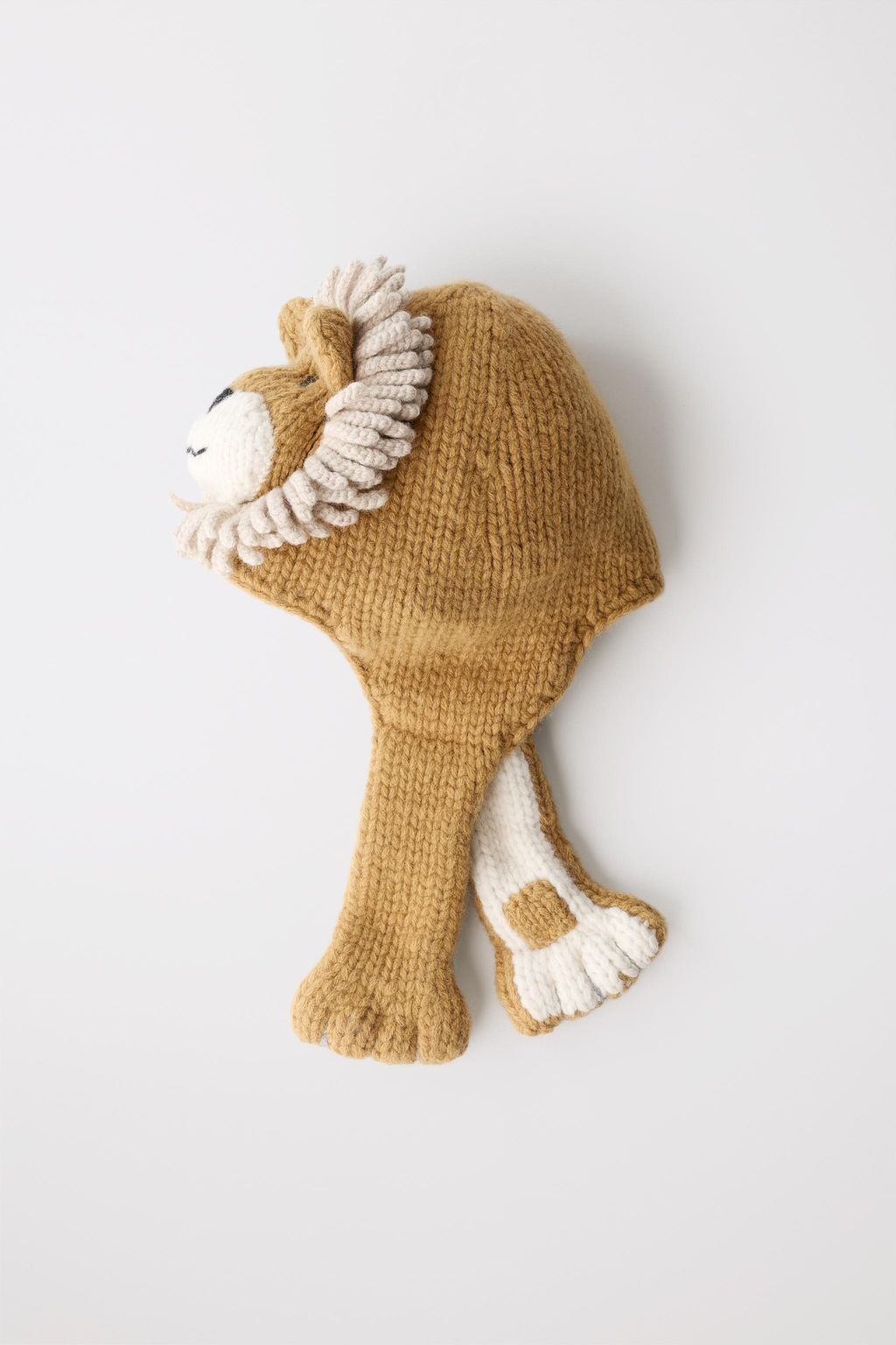 100% WOOL LION HAT LIMITED EDITION - Zara фото 3
