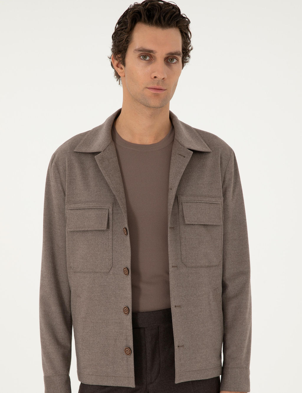 Норковая куртка стандартного кроя - Cacharel фото 3